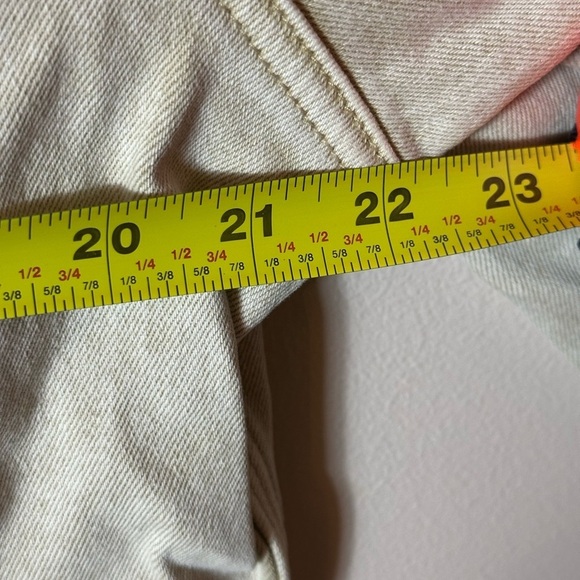 Purple Brand Jacket Mens Mediumm Beige Embossed Logo Denim Trucker Western NWT - Picture 11 of 16